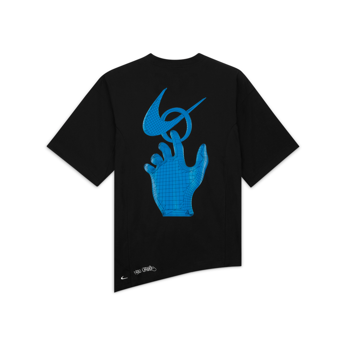 Nike x Off White Tee Black Canary Yellow