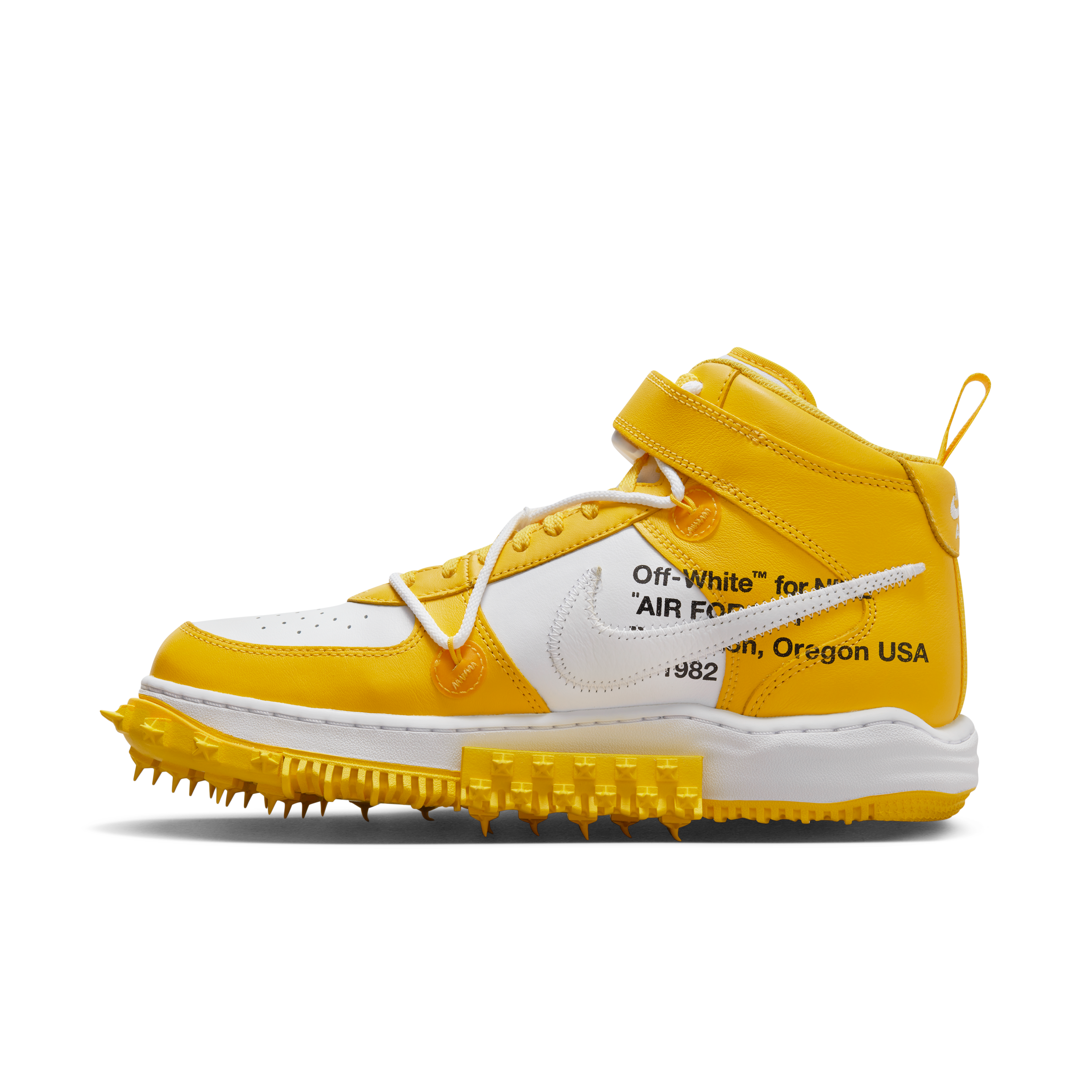 Nike Air Force 1 Mid x Off-White™ White/White-Varsity Maize