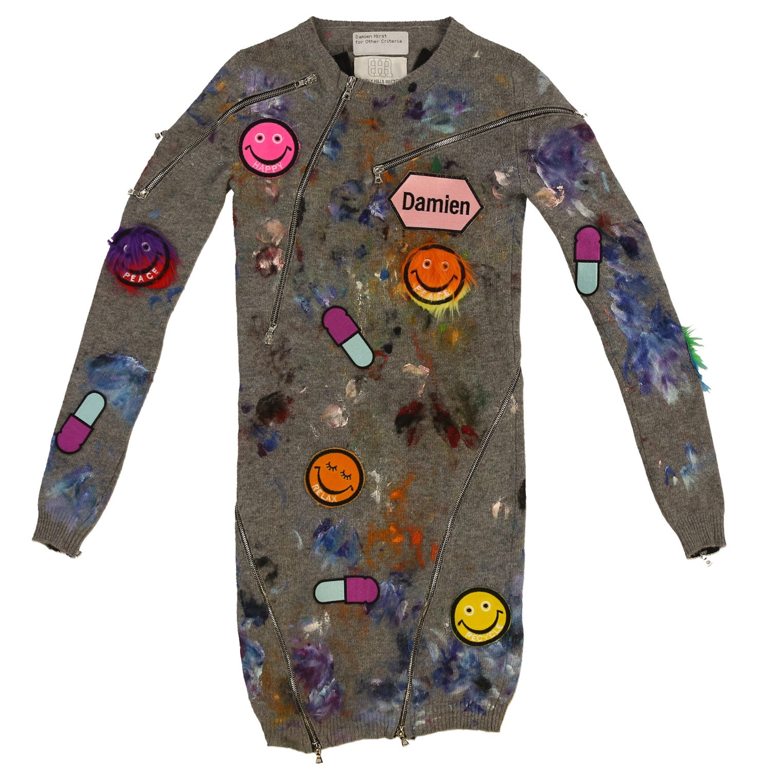 #14 OKUBO x HIRST LONG PILL SWEATER