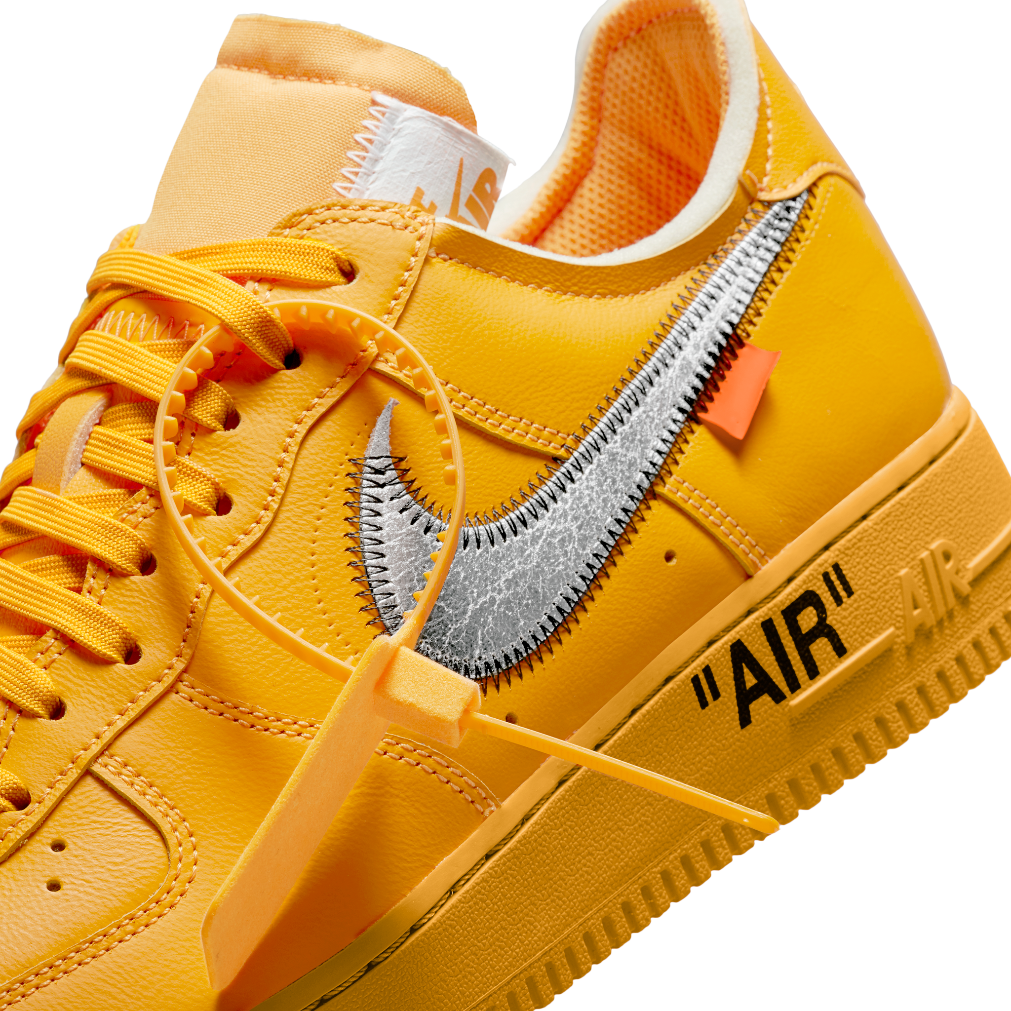Air Force 1 Mid x Off-White™️ (Black) – Canary Yellow