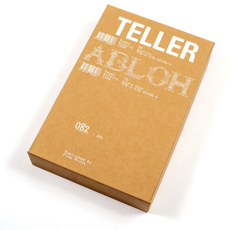 Teller x Abloh Book – Canary Yellow