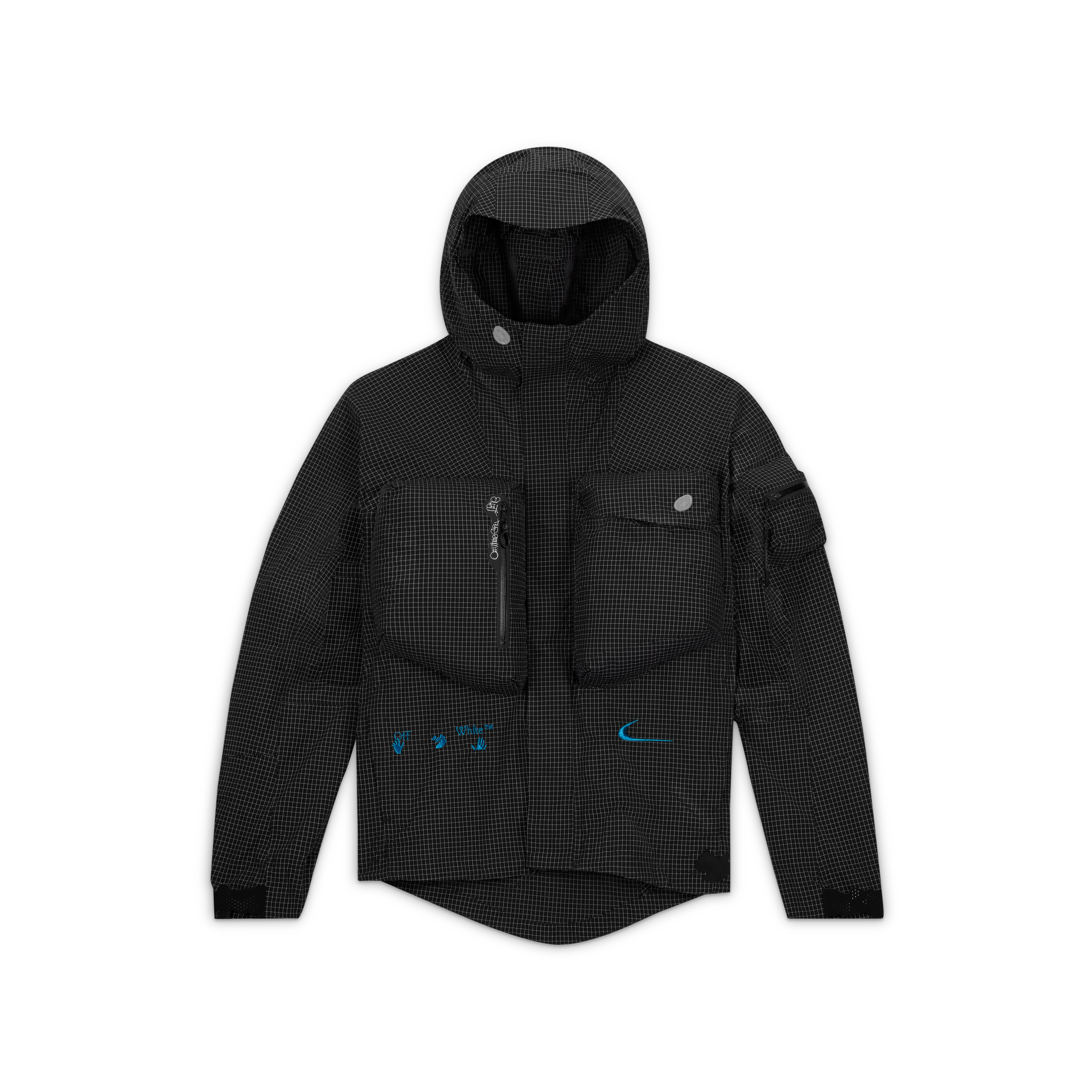 Nike x Off White Jacket Black Canary Yellow
