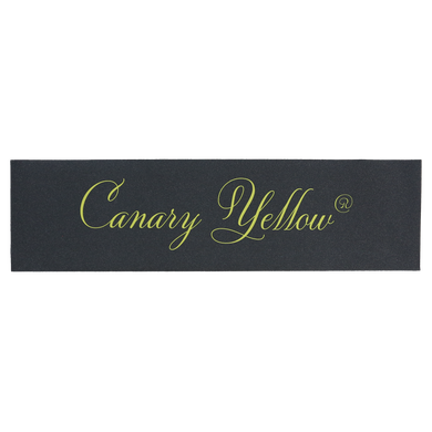 Canary Yellow Script Grip Tape