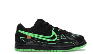 Nike Air Rubber Dunk x Off-White™ (BLACK/GREEN) (PS)