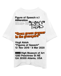 OFF-WHITE Designer Virgil Abloh FIGURES OF SPEECH T-Shirt Atlanta High  Museum XL